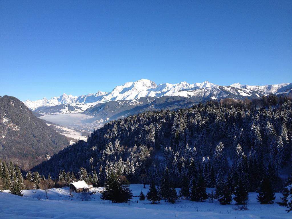 Chambre d'hôte de l'Auguille Megève Exterior foto